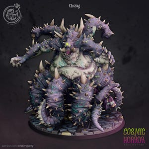 Abomination Miniature BBEG Enemy Mob Demon Boss Figurine Dungeons and Dragons Mini RPG Tabletop DnD Painting Pathfinder 5e D&D CastnPlay