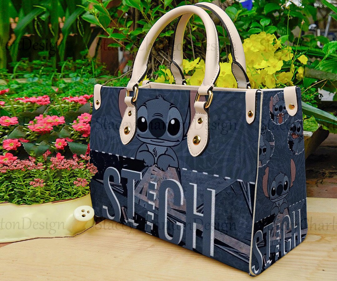Stitch Disney Bag Lilo and Stitch Leather Handbag & Wallet Etsy