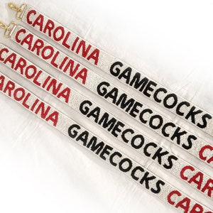 GAMEDAY Beaded STRAP ,Geaux Tigers, Roll ride, university of Arkansas, Ole Miss, College purse strap, gameday Straps, Stadium approved strap