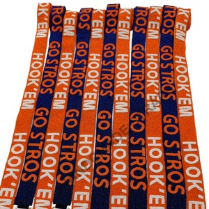 GAMEDAY PURSE STRAPS, cinturini Huston Astros, Hook Em Horns, università dell&#39;Arkansas, Ole Miss, cinturino per borsa College, cinturini approvati dallo stadio