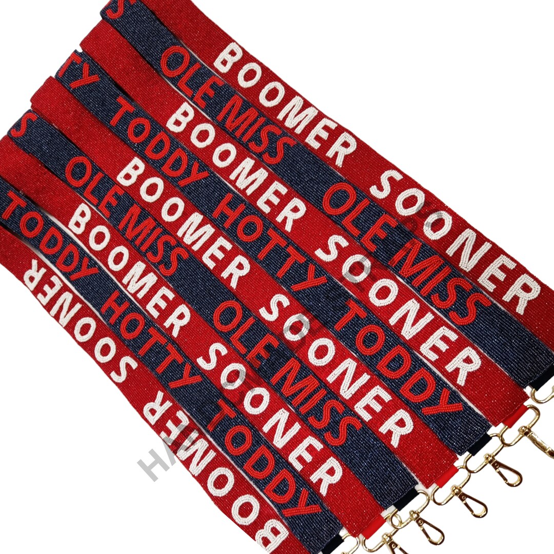 GAMEDAY PURSE STRAPS Rock Chalk Roll Ride University of Etsy