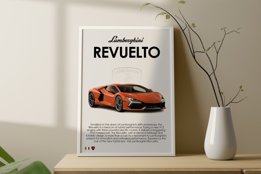 Revuelto Auto Poster Illustration Kunstdrucke Etsy.de