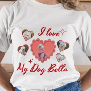 Personalized Pet Photo T-Shirt: Custom Dog Memorial Shirt