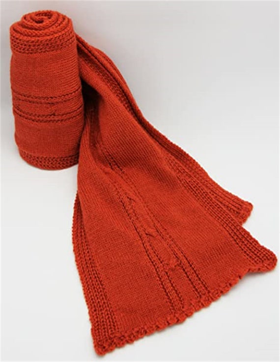 Sciarpa in puro alpaca fatta a mano e set di cappelli RASTA