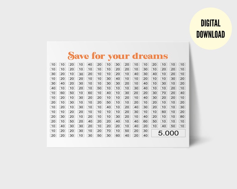 Printable Target Piggy Bank | Savings Tracker, Money Goals (digital ...