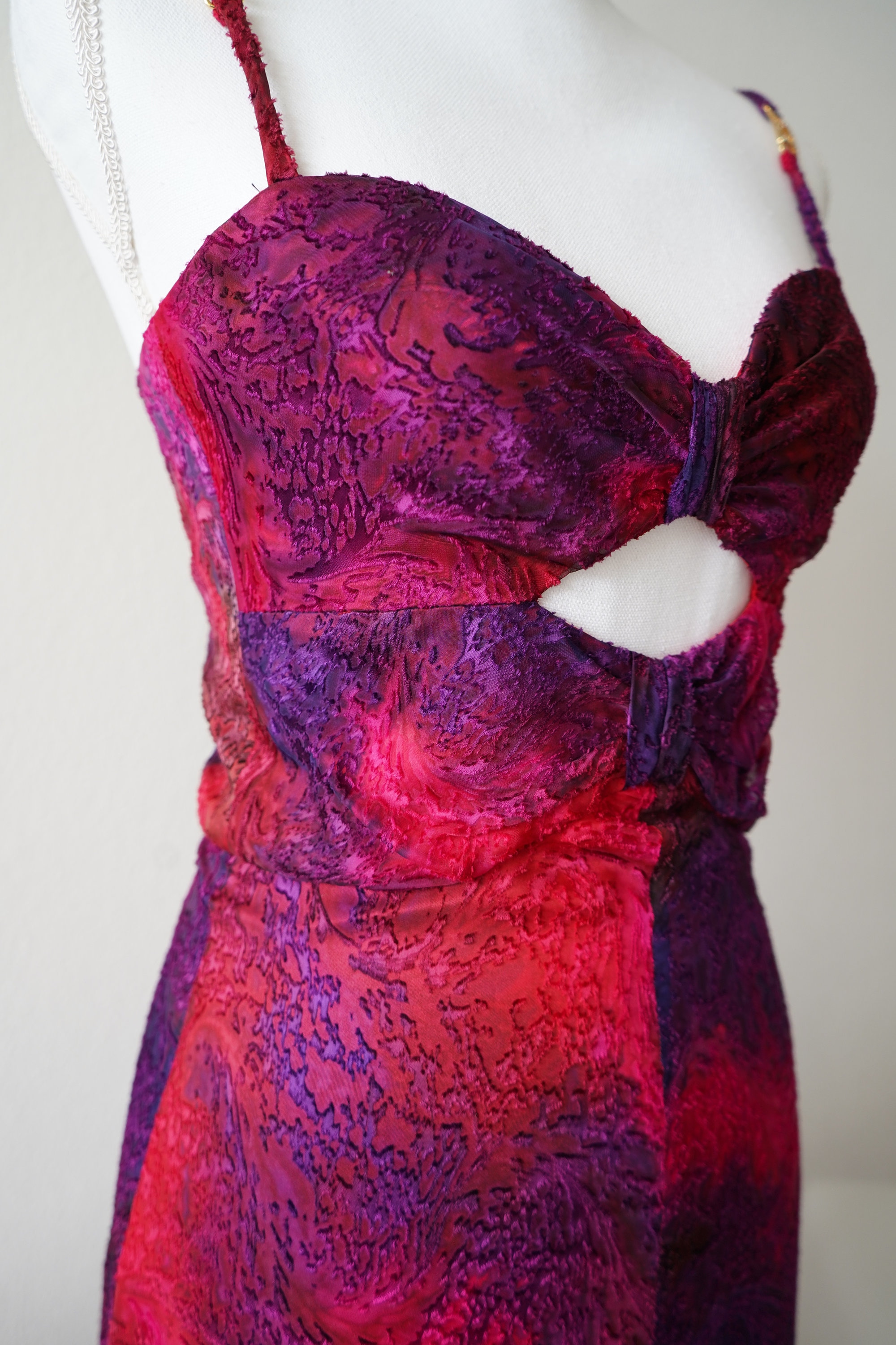 Purple Escada Dress - Etsy