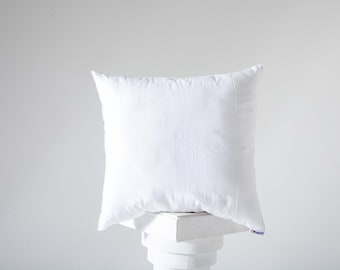 21x21" Synthetic Down Pillow Form Insert for Craft and Pillow Sham, Alternative Down,  Cotton Pillow Insert: Synthetic Down Alternative