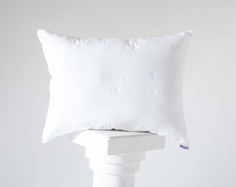 12x28" Synthetic Down Pillow Form Insert for Craft and Pillow Sham, Alternative Down,  Synthetic Down Pillow Insert: Cotton Cover
