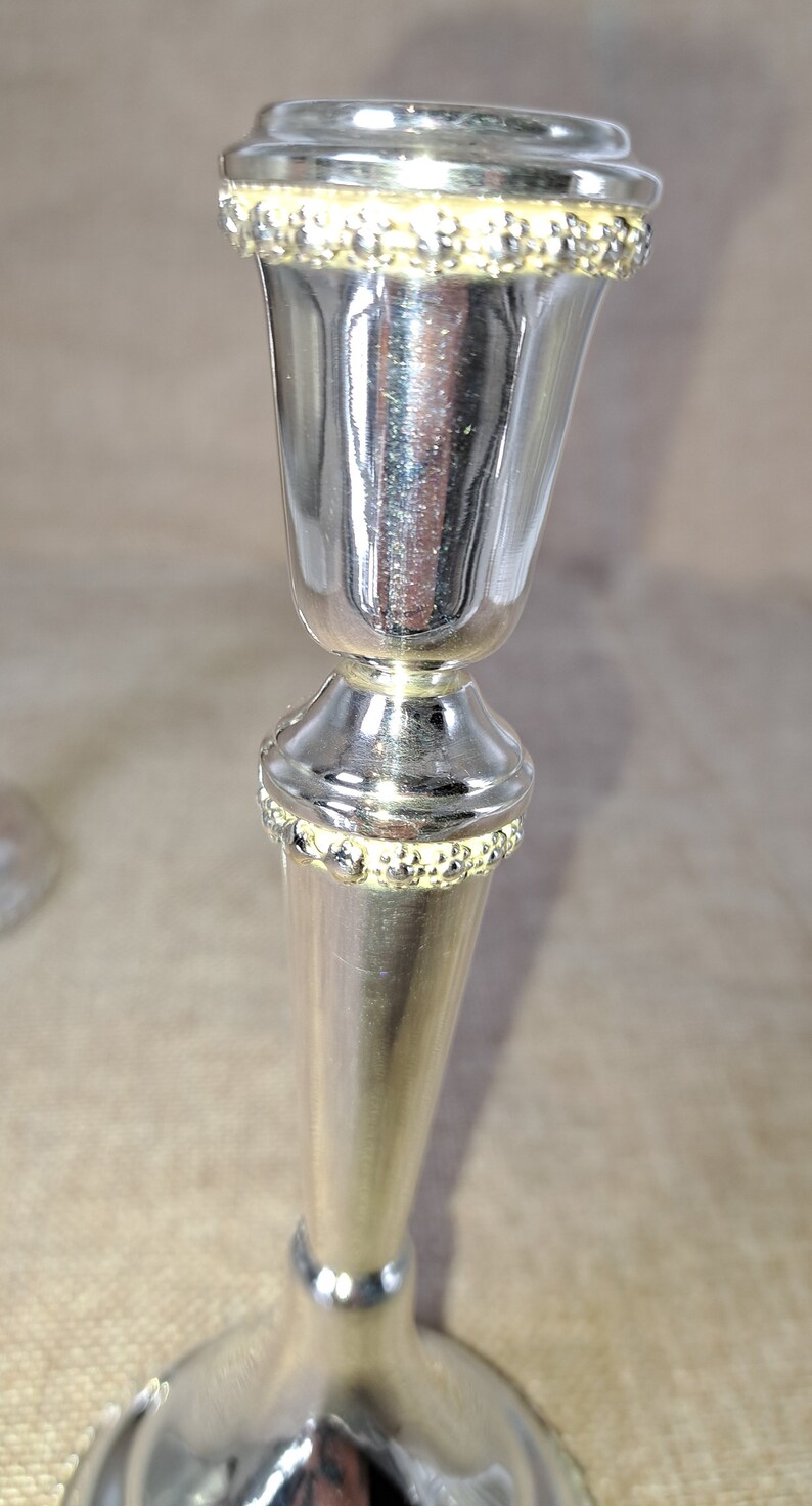 Sabbath Candlesticks, Silver Candlesticks, Judaica Art, Jewish Art