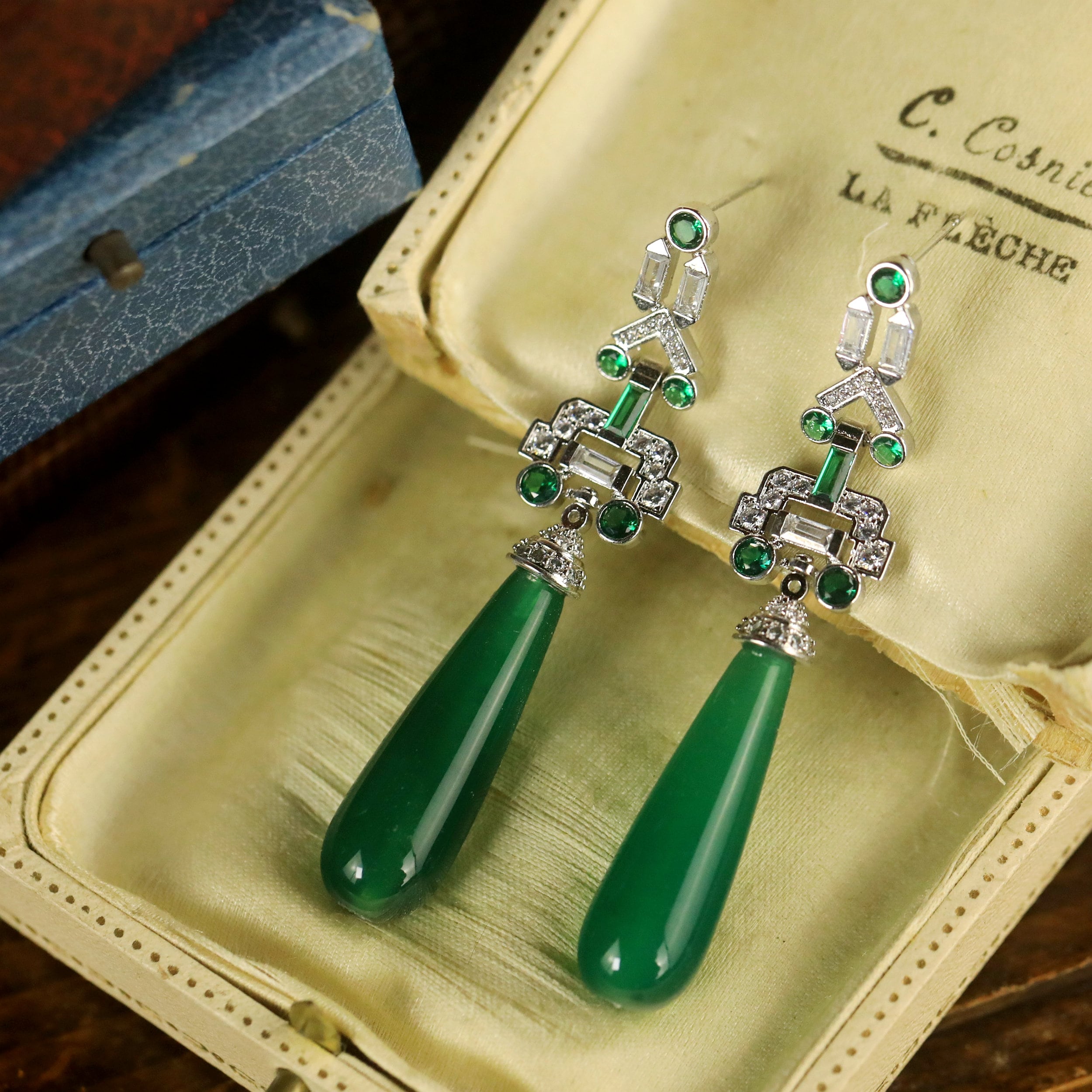 boucles bijoux art nouveau pas cher