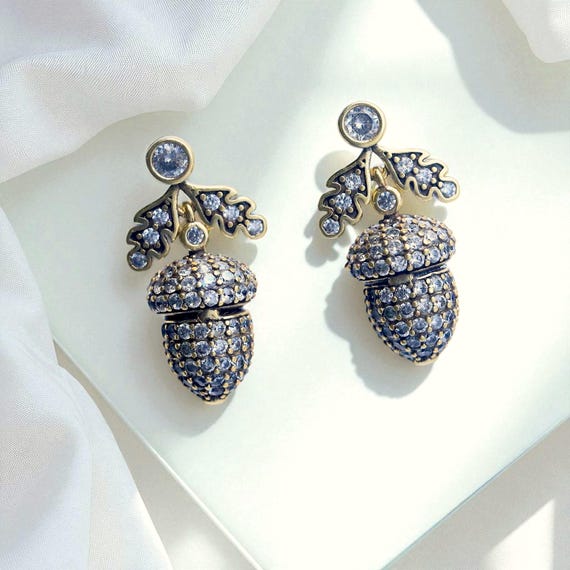 Boucles D'oreilles Vintage à Clipper - Superbe Paire Française - Occasion