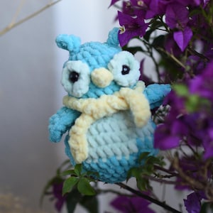 Crochet Cute Owl Pattern – Easy Amigurumi PDF Tutorial for Beginners