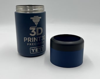 YETI Rambler Colster 375ml Adapter | 500ml Can Extension | Custom Drink Holder Accessory | Can Cooler