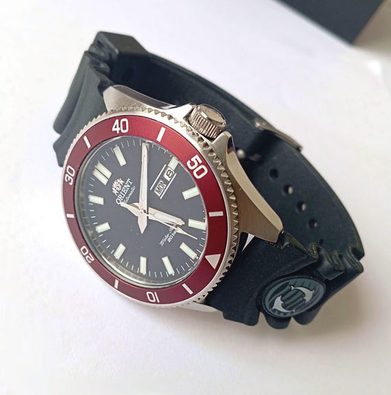 Orient mako iii automatic watch deals