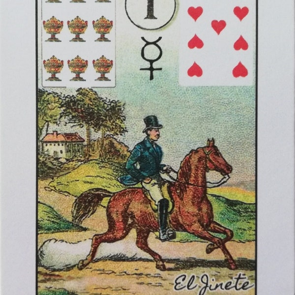 Autentico Oraculo Madame Lenormand Petit Lenormand Tarot Cards