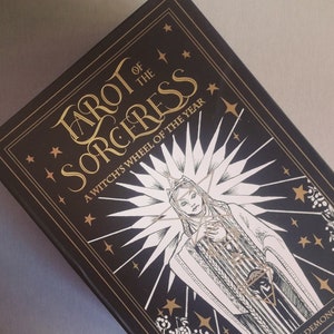 Tarot de la sorcière - Jeu de cartes de tarot mystique Wicca pour la divination et l'orientation spirituelle