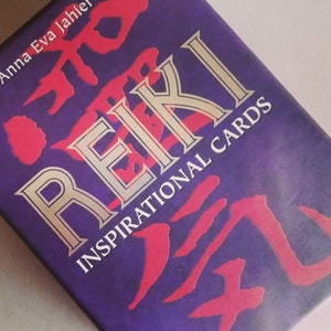 Reiki Inspirational Cards - Lo Scarabeo  by Anna Eva Jahier  - Original - 22 Cards & Book