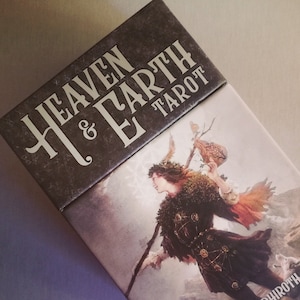 Tarotdeck: hemel en aarde tarotkaarten, uniek kunstwerk, spirituele begeleiding, intuïtief leesinstrument voor beginners en gevorderden