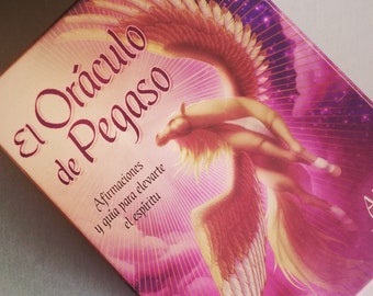 Pegasus Oracle Cards in Spanish | Divination Set | Energy Healing | 30 Card Deck