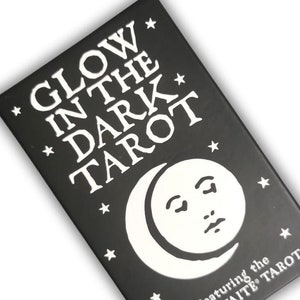 Tarot Cards - Glow in the Dark Rider Waite Tarot Deck for Mystical Readings & Divination Tool for Insight and Guidance