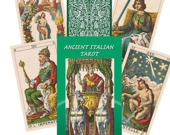 Ancient Italian Tarot Cards Deck Scarabeo