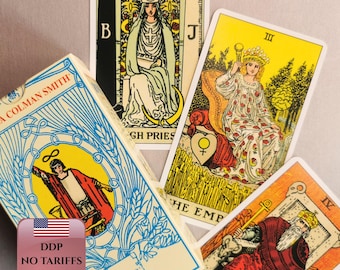 RWS Panorama Tarot Deck : Kickstarter Edition From Deckstiny - Etsy