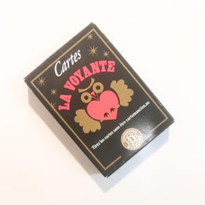 Oracle Cards | La Voyante Oracle Cards French Edition | Cartomancy Cards Deck