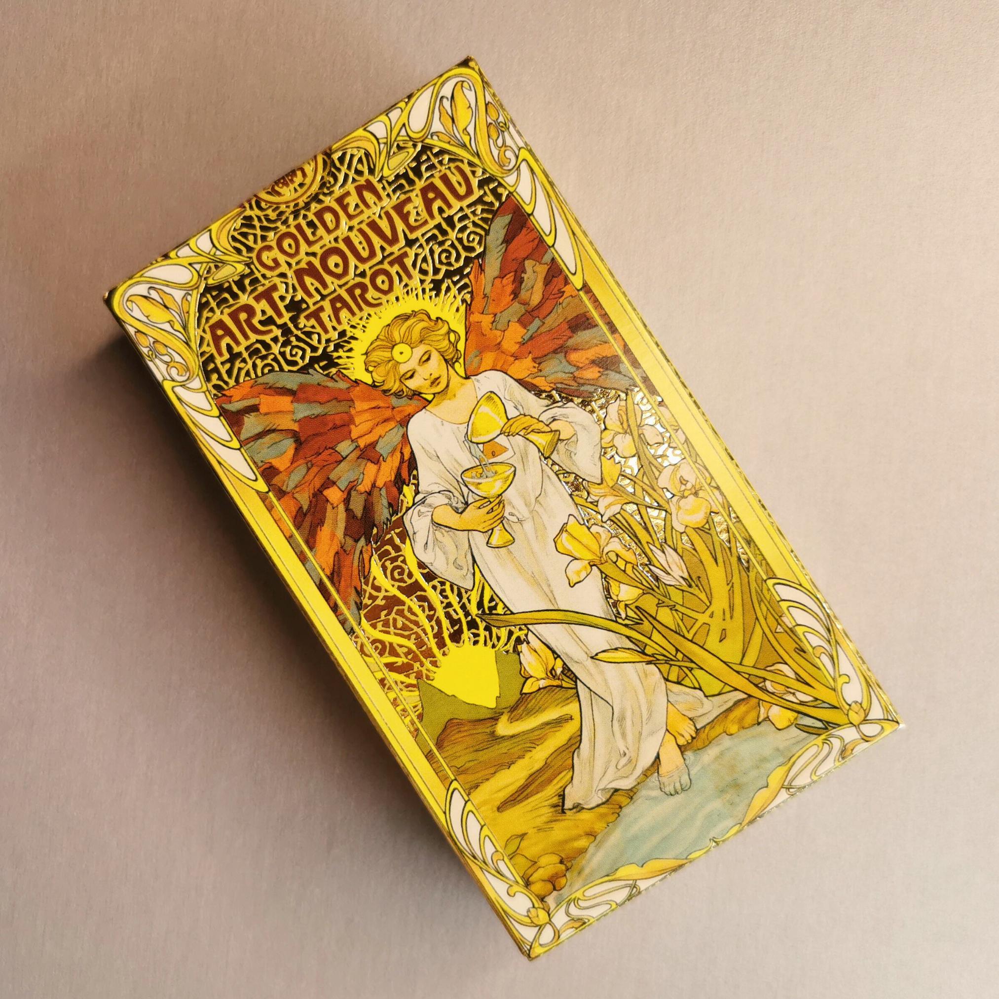 Golden art nouveau tarot - Etsy 日本
