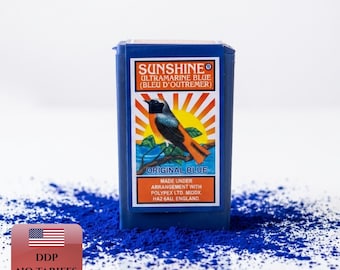 Spirituel, Anil Légitime Wagi Bleu Indigo Poudre | Authentique 30 g pour nettoyer et protéger l'énergie