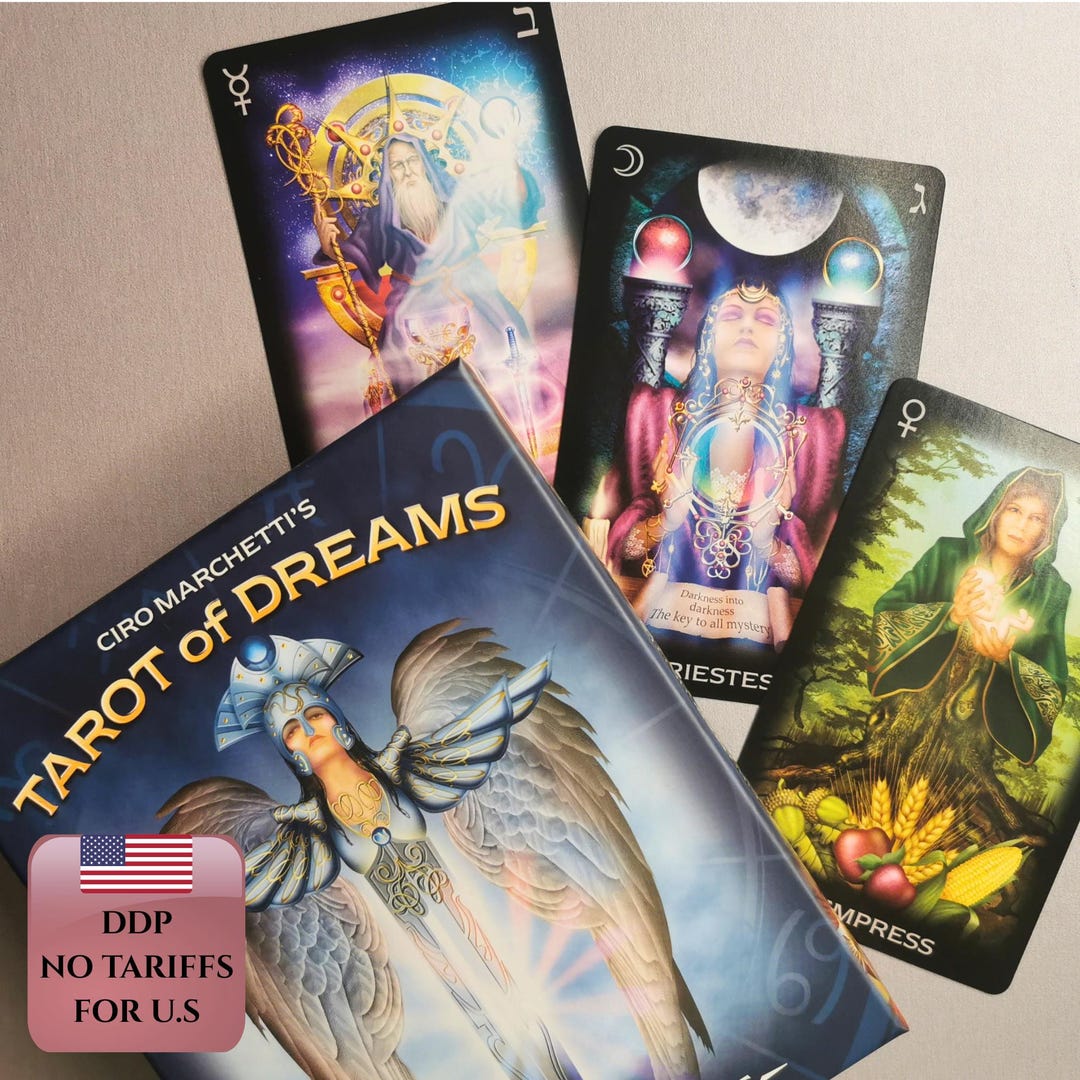 Tarot of Dreams Deck | Rider Waite Tarot Cards for Intuitive Readings ...