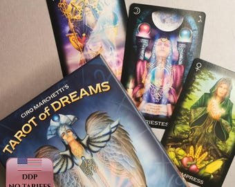 Tarot of Dreams Deck | Rider Waite Tarot Cards for Intuitive Readings & Spiritual Growth