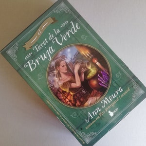 Tarot de la Bruja Verde Anne Moura Pack Libro + Cartas