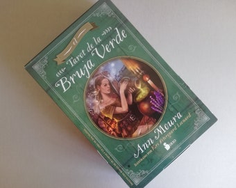 Tarot of the Green Witch in Spanish | Tarot Cards Deck | Divination Set