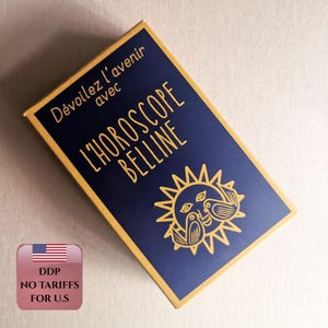 Cartas del Oráculo / L'Horoscope Belline Edición Francesa / Cartas del Tarot / Baraja de 53 Cartas