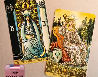 Rider Waite Tarot Cards Radiant Wise Spirit | Intuitive Readings | Spiritual Growth | 78 Card Deck