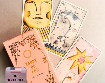 Luz Tarot Cards | 78 Card Deck for Spiritual Guidance, Readings & Reflection
