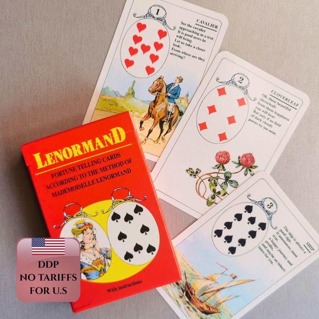 ルノルマンカード | レッドボックス占い36枚組 | オラクル | トランプ