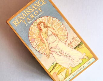 Renaissance Tarot Cards | Vintage Marseille Style | Greek and Roman Deity | 78 Card Deck
