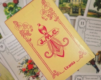 Lenormand Cards | Lenormand Red Owl Cards | Intuitive Fortune Telling Deck for Beginners and Professionals, Gift for Mystics & Readers