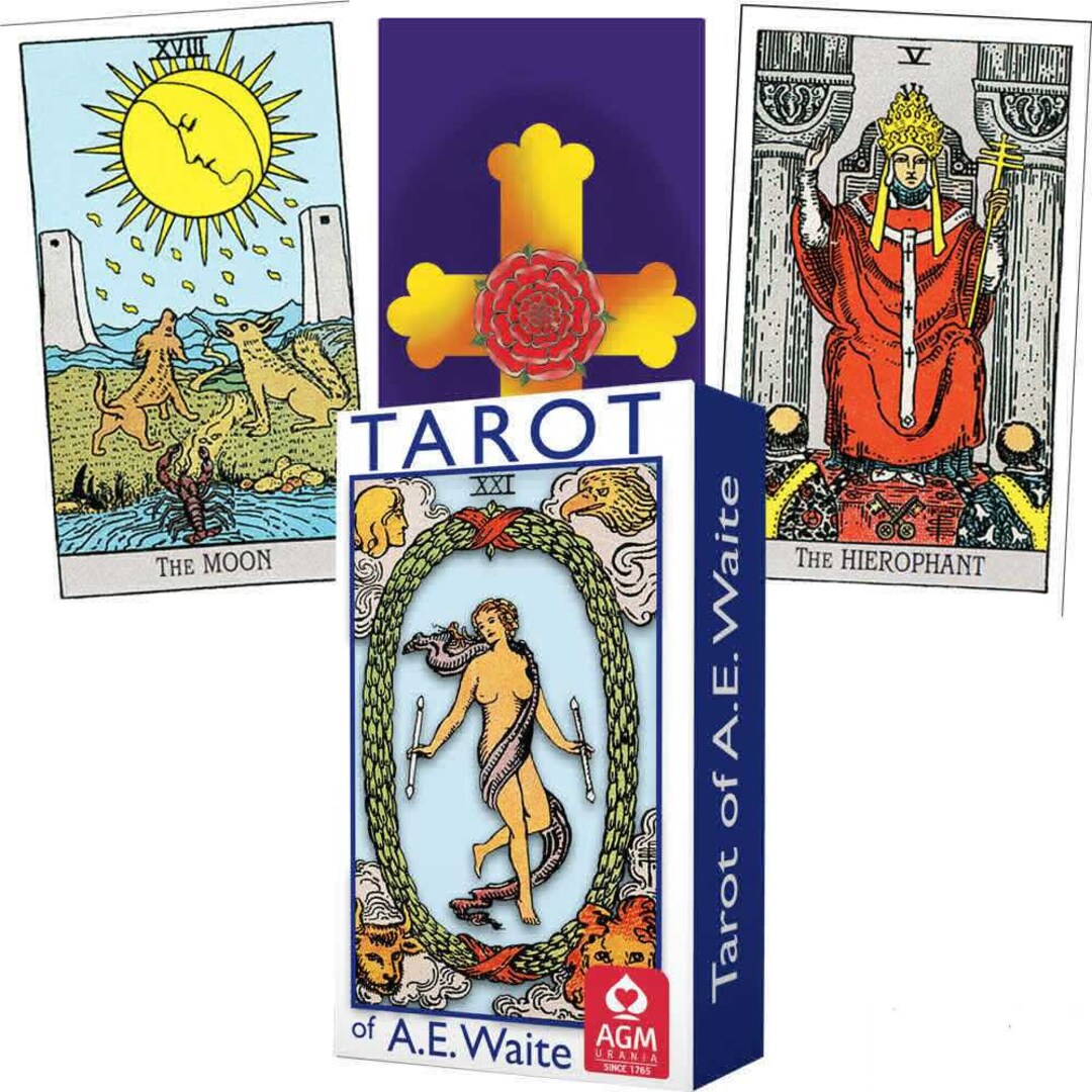 Rider Waite Tarot Cards Agm English - Etsy