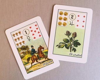 Madame Lenormand Cards | Astrology Symbols | 36 Card Deck