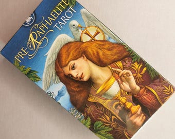 Pre-Raphaelite Tarot Cards | Vintage | Divination | Rider Waite | 78 Card Deck
