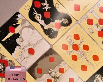 Oracle Cards | Fortune Telling | Cartomancy | Divination | 52 Oracle Playing Card Deck