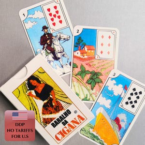 Lenormand Cards | Spiritual Gypsy Oracle Deck | 36 Energy Divination Fortune Telling Gift