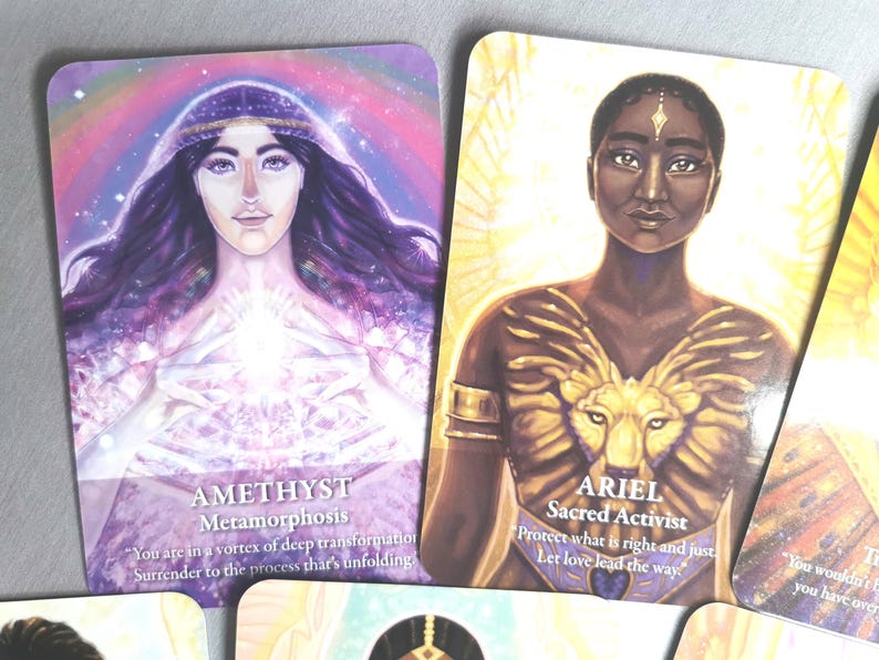 22 Archangels Oracle Cards – Spiritual Growth & Tarot Readings | 22 Card Deck image 3