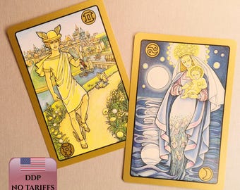 Oracle Cards, Symbolon The Remembrance, 78 Card Deck, Astrology, Divination