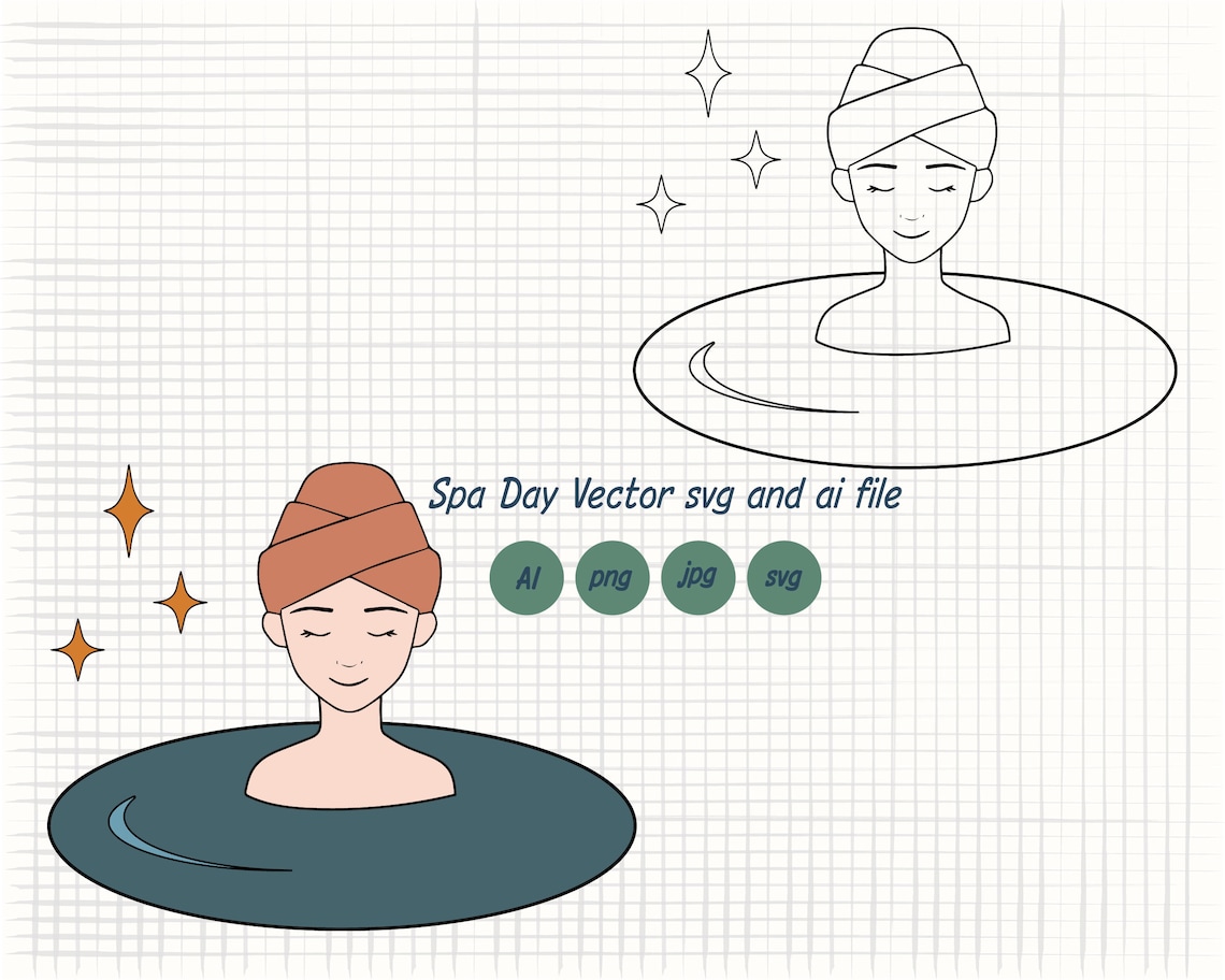 Spa Day Svg Beauty Salon Png, Spa Clipart Esthetician Svg Self Love Svg ...