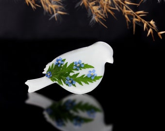 Bullfinch Mold | Silicone Resin Mold for Keychains, Pendants, UV Resin, Epoxy Crafts