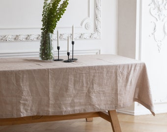 Linen tablecloth