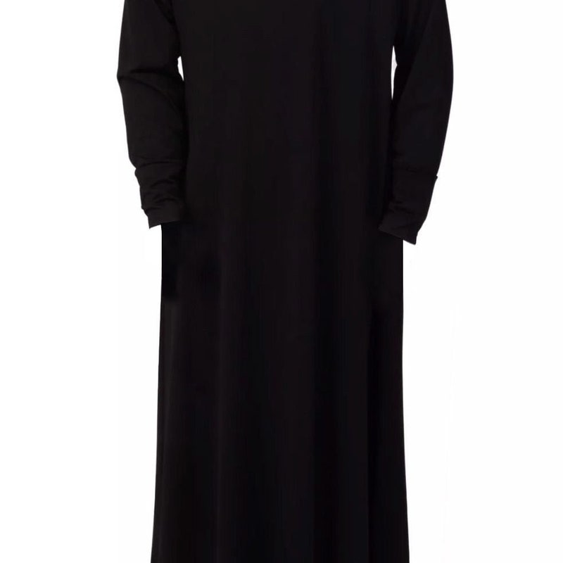 Kids black abaya